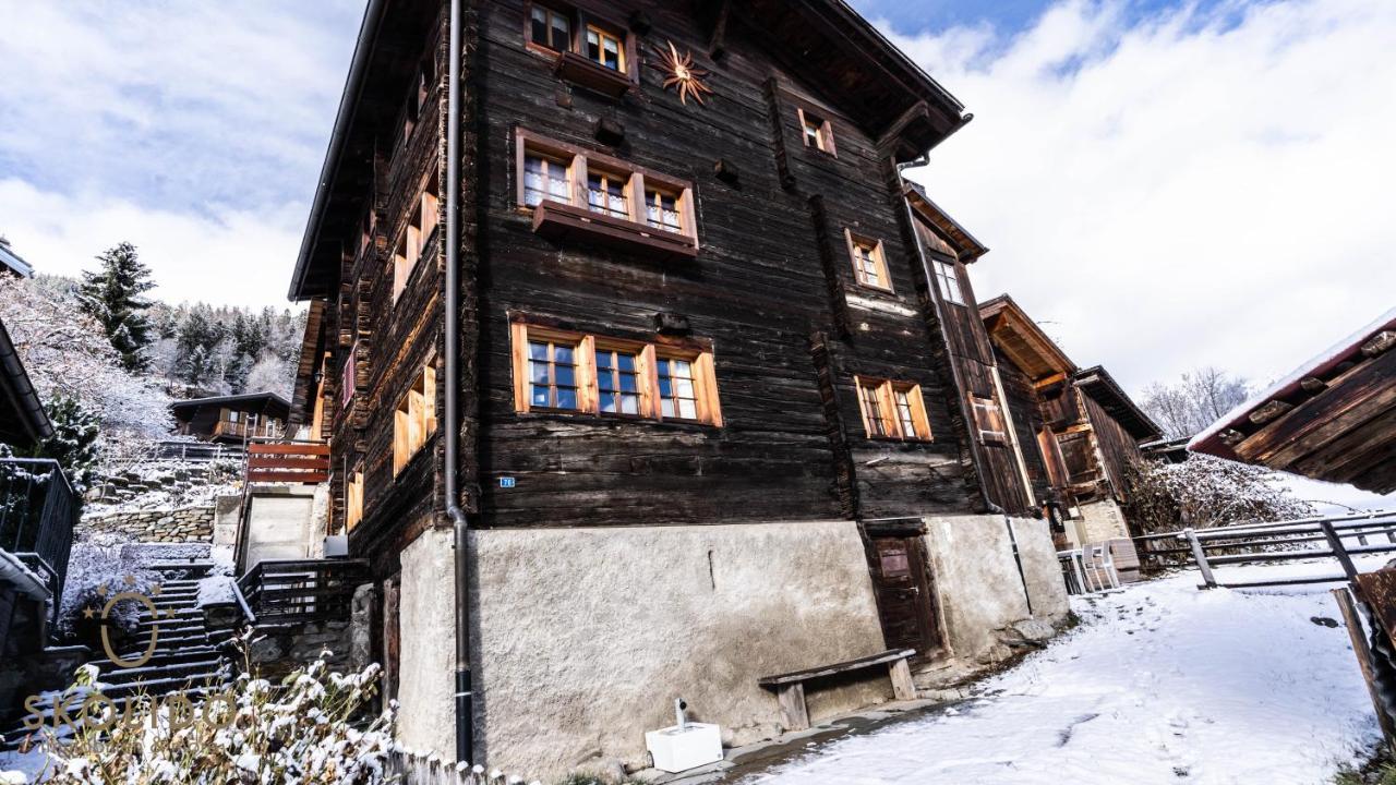 Heimeliges Walliserhaus Fiesch Ngoại thất bức ảnh