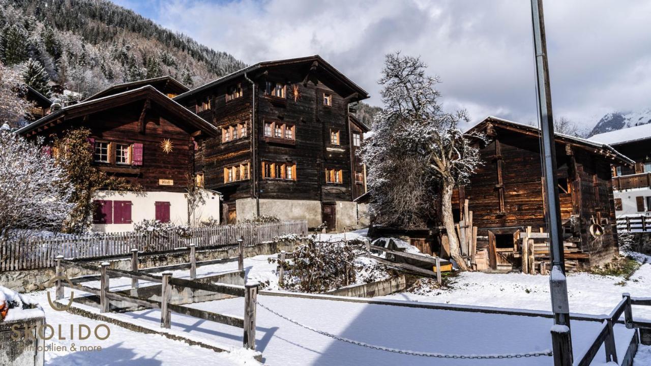 Heimeliges Walliserhaus Fiesch Ngoại thất bức ảnh
