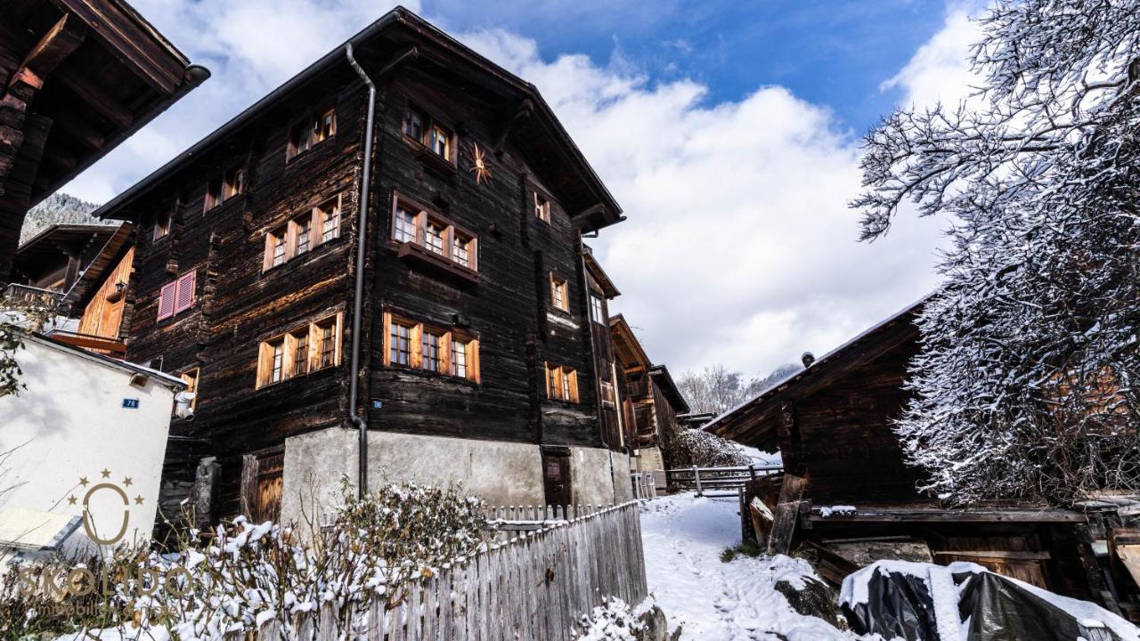 Heimeliges Walliserhaus Fiesch Ngoại thất bức ảnh
