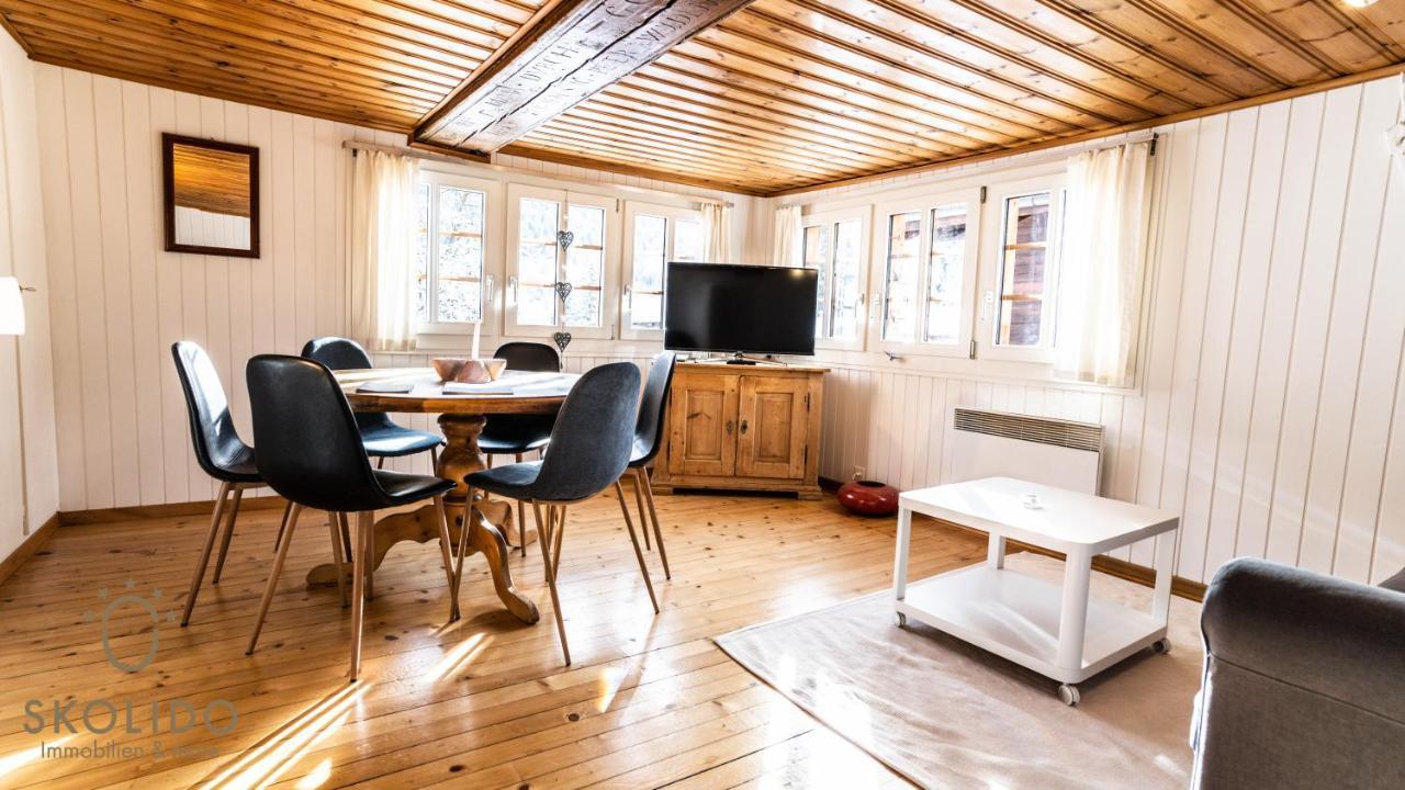 Heimeliges Walliserhaus Fiesch Ngoại thất bức ảnh